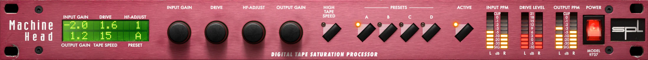 SPL Machine Head 数字磁带音染处理器插件下载 1 SPL Machine Head 数字磁带音染处理器插件下载 1