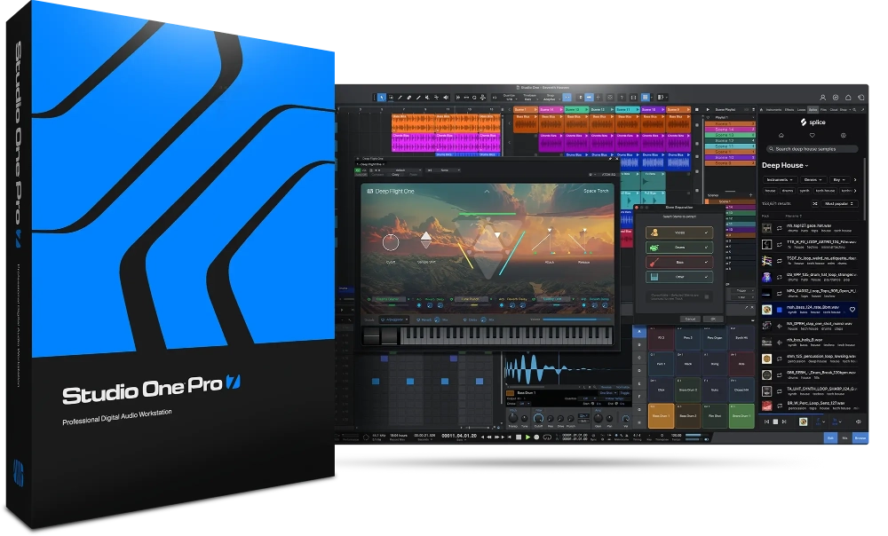 Studio One Pro V7.2.3 最新版免费下载|从编曲到混音,一站式音乐生产利器 1 Studio One Pro V7.2.3 最新版免费下载|从编曲到混音,一站式音乐生产利器 1