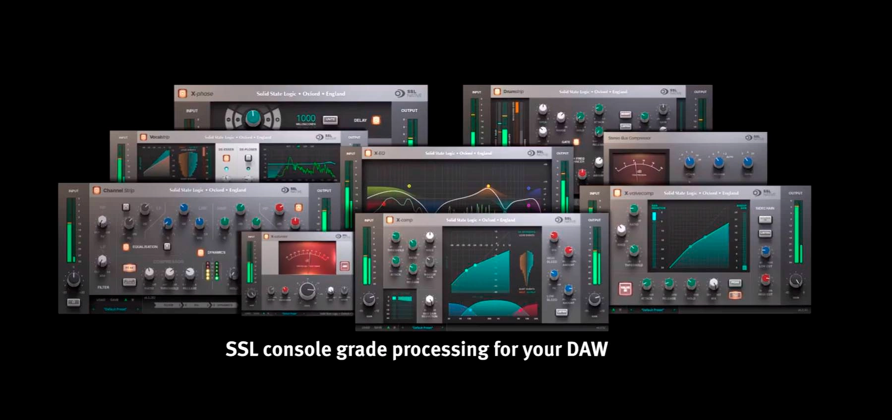 SSL (Solid State Logic) - Native专业级音频处理插件下载 1 SSL (Solid State Logic) - Native专业级音频处理插件下载 1