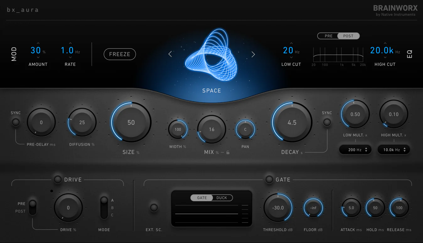 插件联盟 bx_aura创意混响插件下载 1 插件联盟 bx_aura创意混响插件下载 1