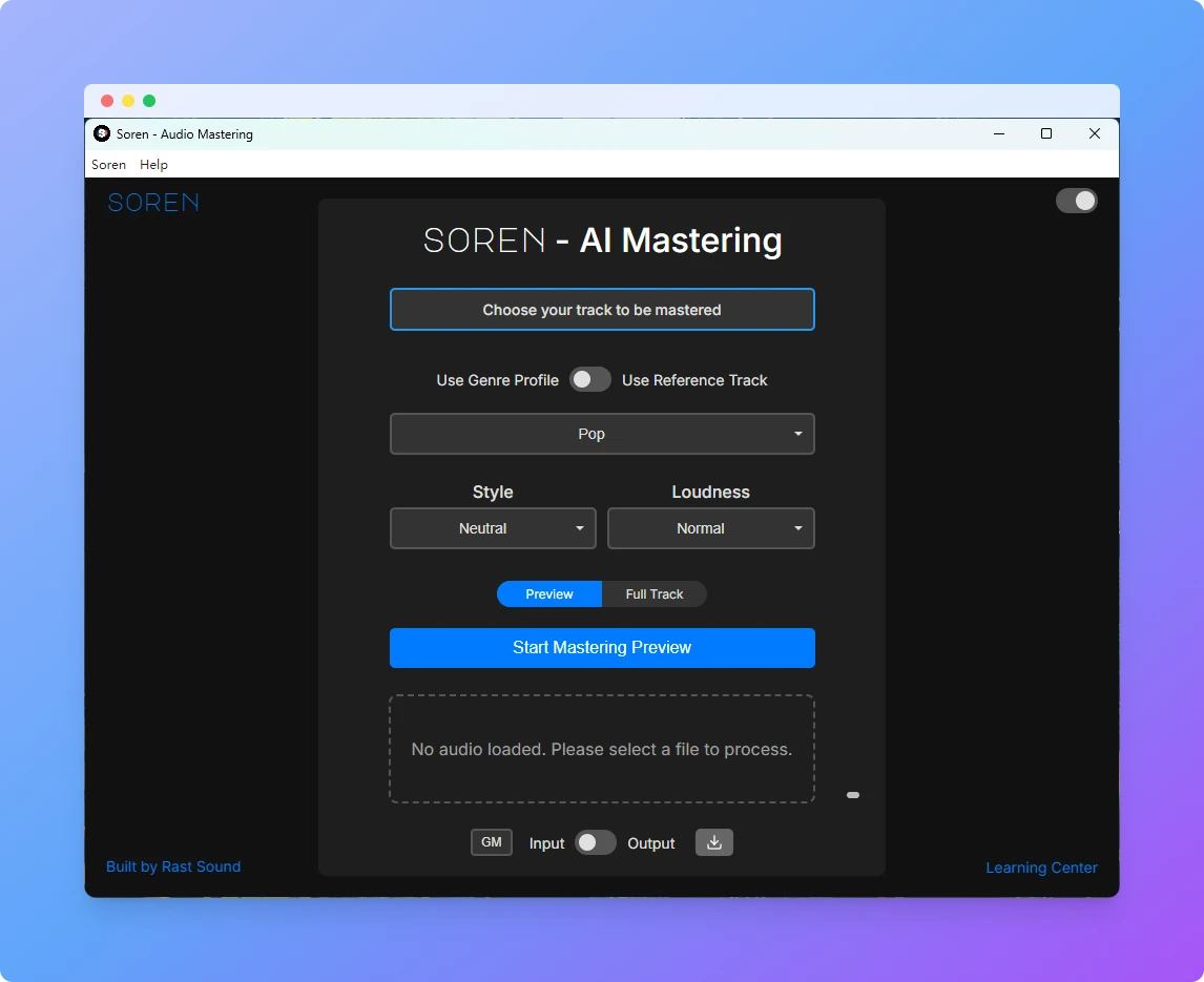 Soren AI 母带处理软件下载,让专业音质触手可及 1 Soren AI 母带处理软件下载,让专业音质触手可及 1